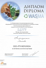 Диплом WASMA 2011