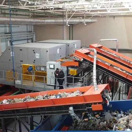 Автоматический мусоросортировочный комплекс сдан в эксплуатацию в г. Витебск (Республика Беларусь)